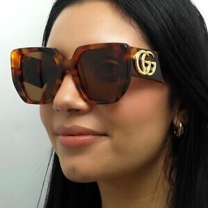 New, GUCCI Sunglasses GG0956S 007 Authentic
